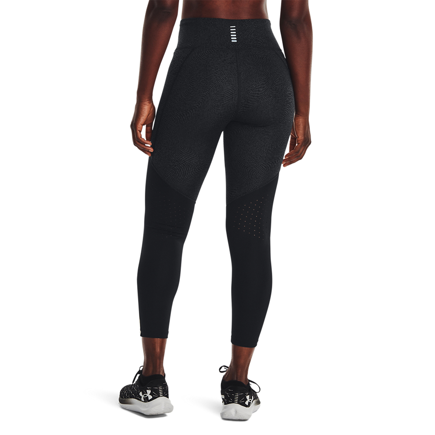 Under Armour Fly Fast Tights De Running Mujer Black Pitch Gray