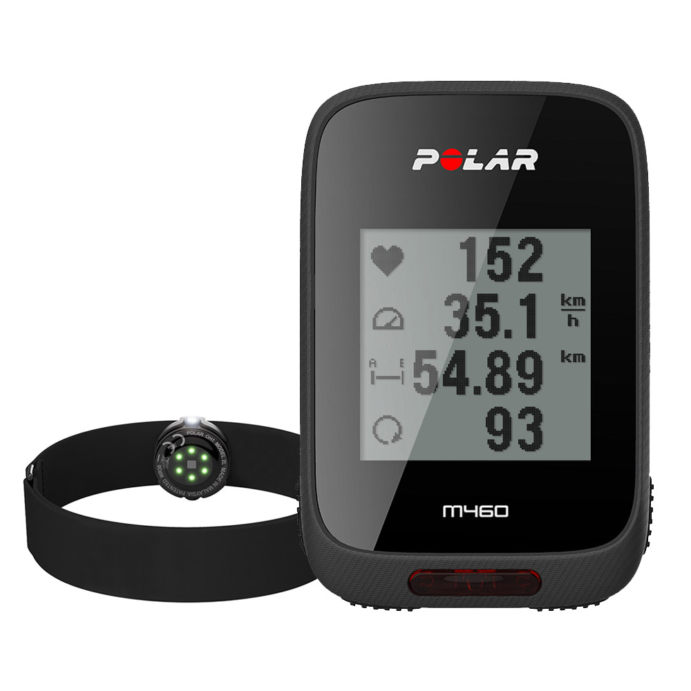 polar m460 navigation