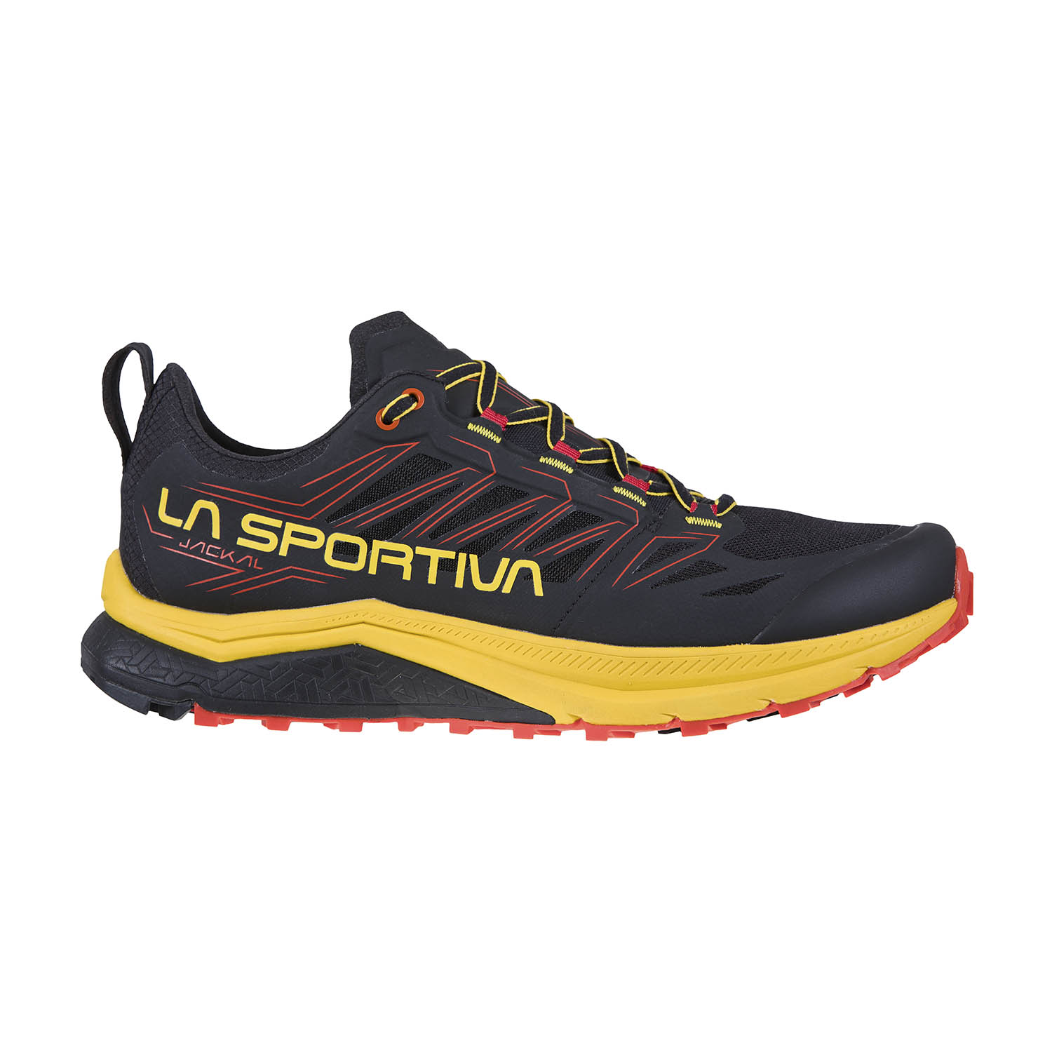 La Sportiva Jackal Scarpe da Trail Running Uomo - Black/Yellow