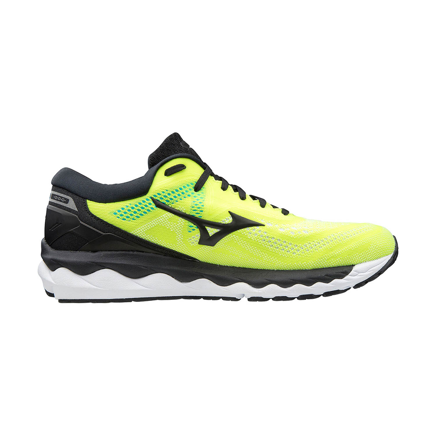 Mizuno Wave Sky 4 Men's Running Shoes - Safety Yellow/Black