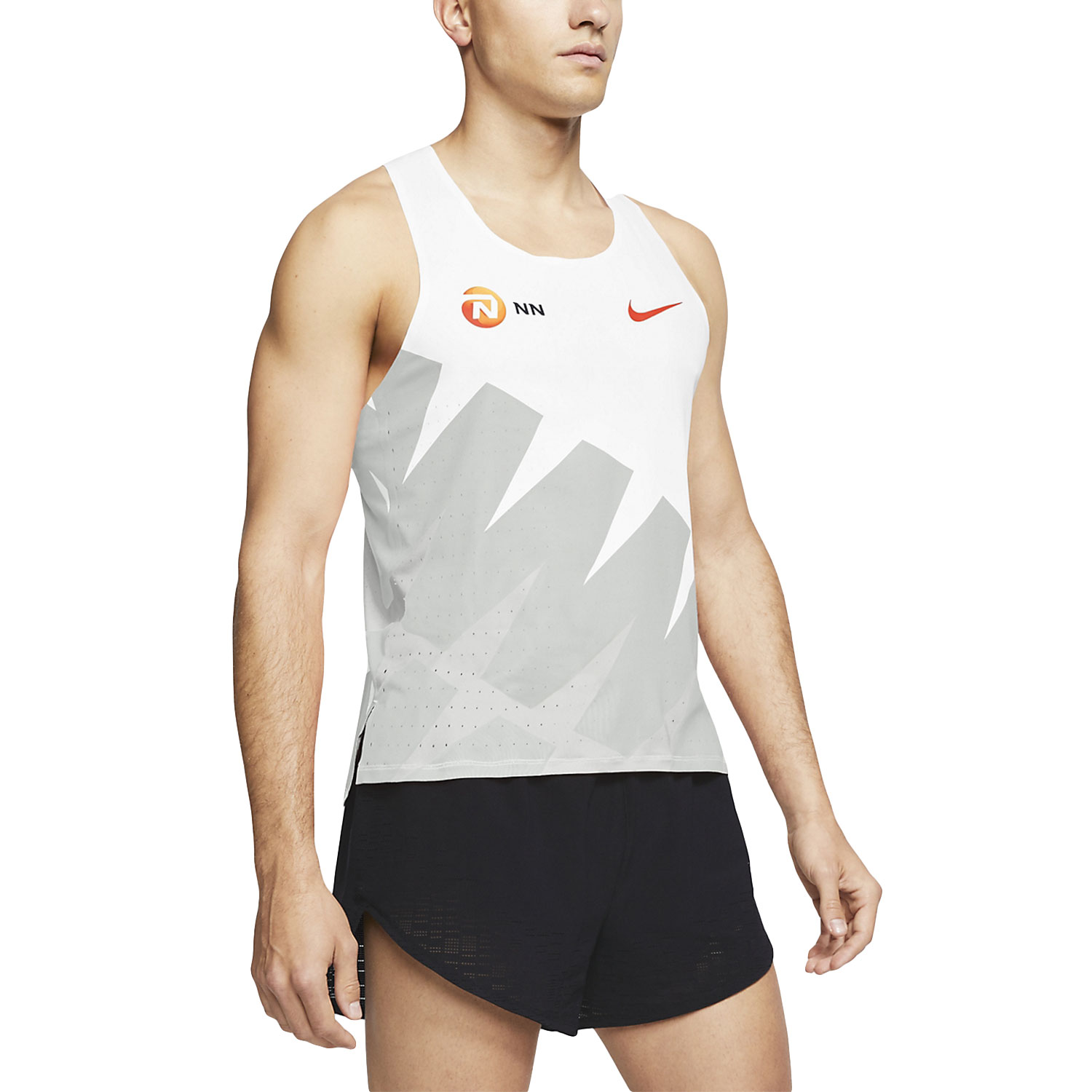 Nike Aeroswift NN Canotta da Running Uomo - White