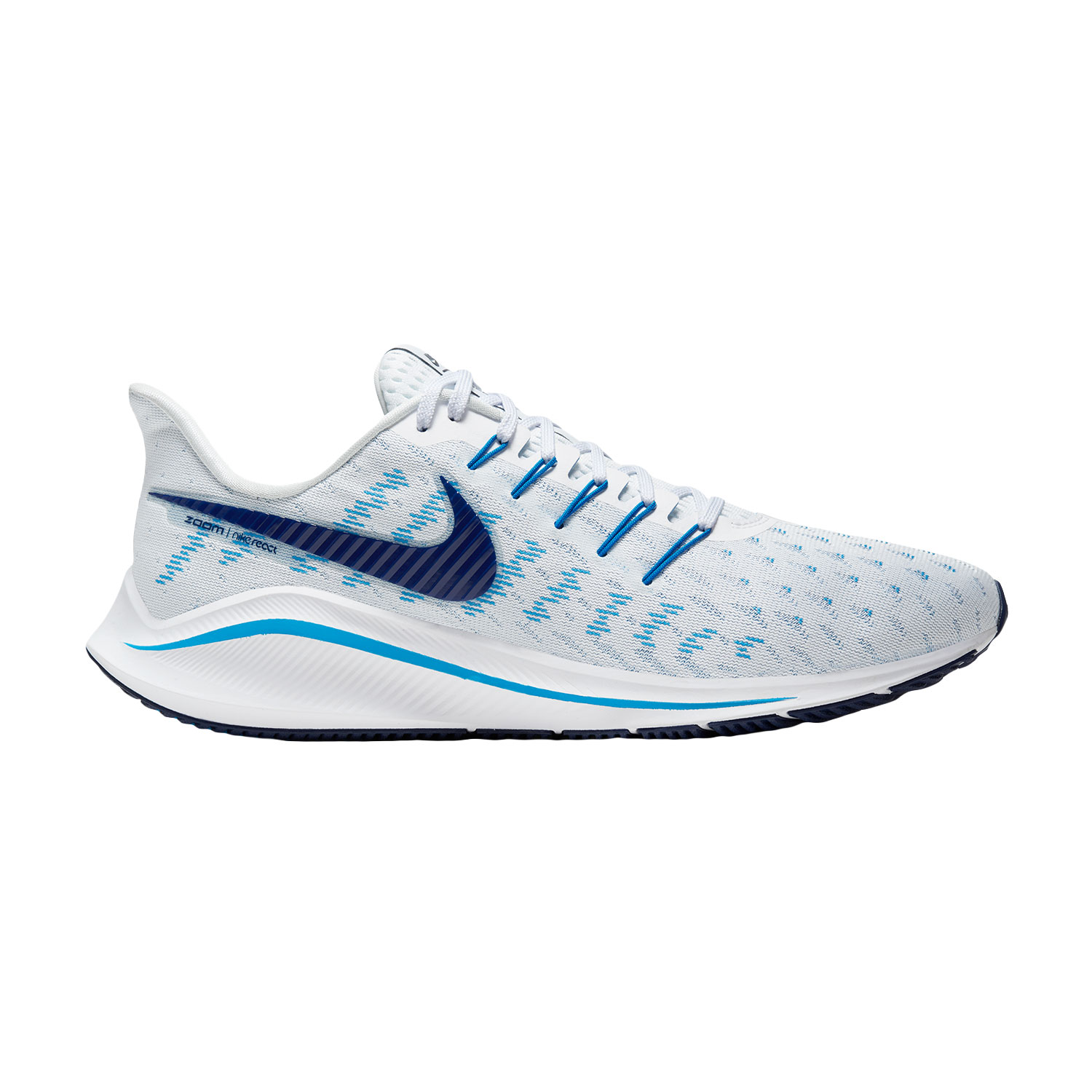Nike Air Zoom Vomero 14 Scarpe da Running Uomo - White/Blue