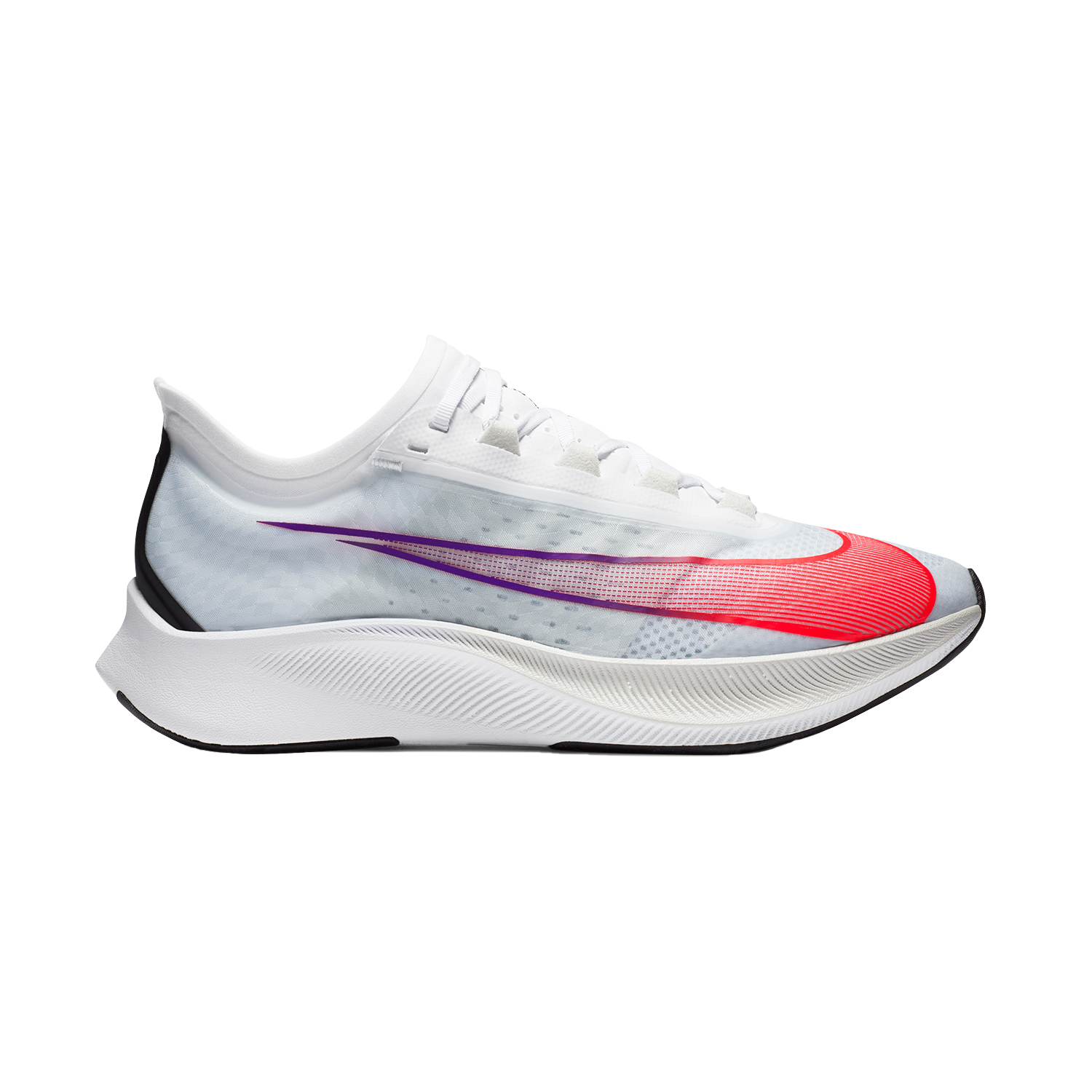 Nike Zoom Fly 3 Zapatillas de Running Hombre - White/Crimson