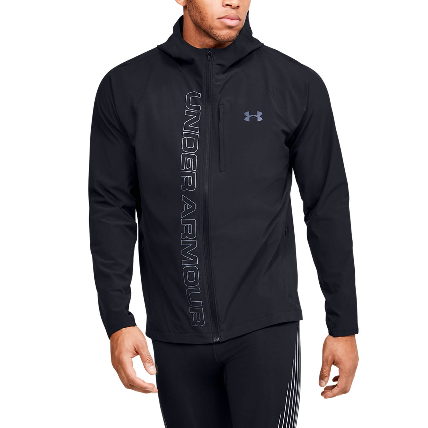Under Armour Qualifier OutRun Giacca Running Uomo - Black