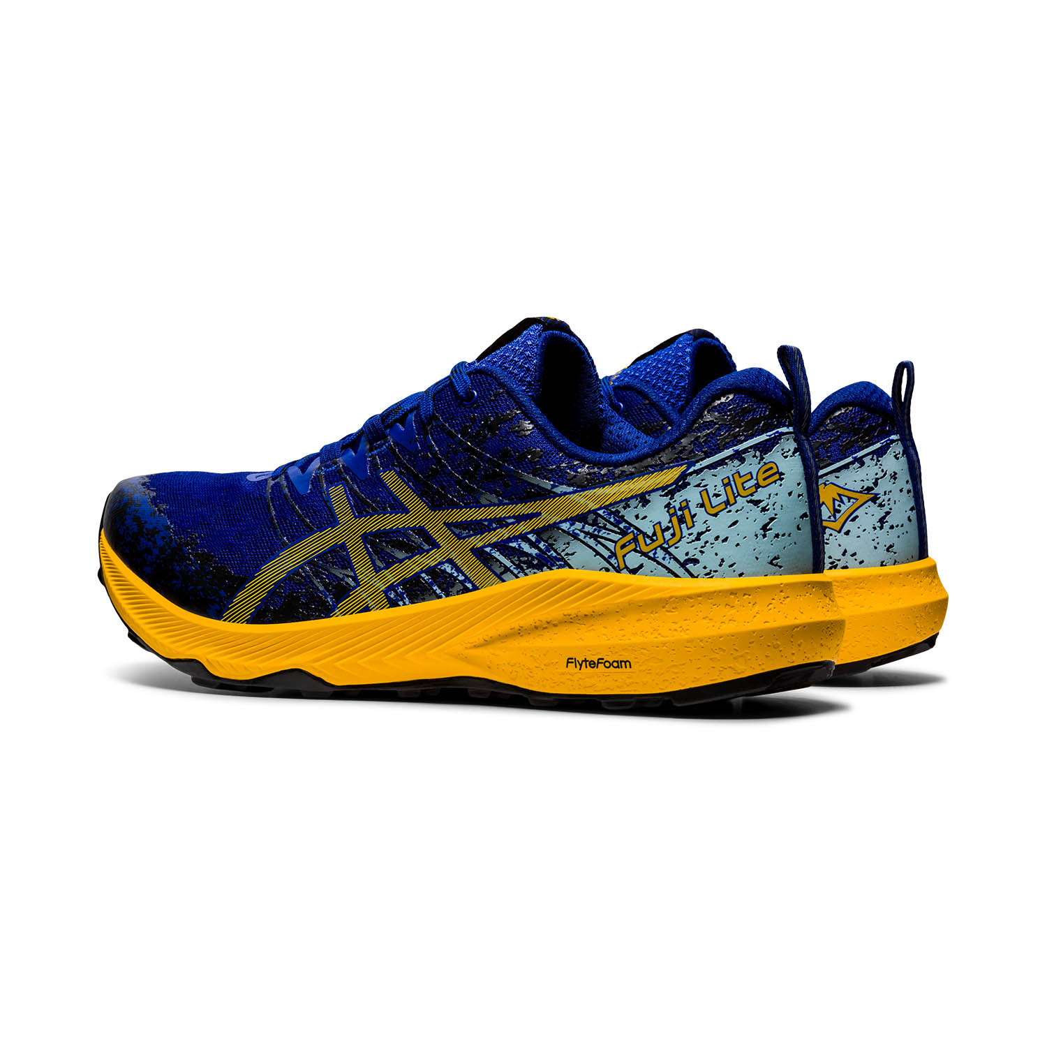 Asics Fuji Lite 2 Men's Trail Running Shoes - Monaco Blue