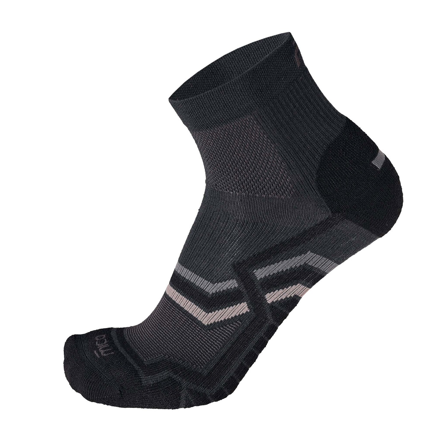 Mico Extra Dry Light Weight Hiking Socks - Antracite Melange