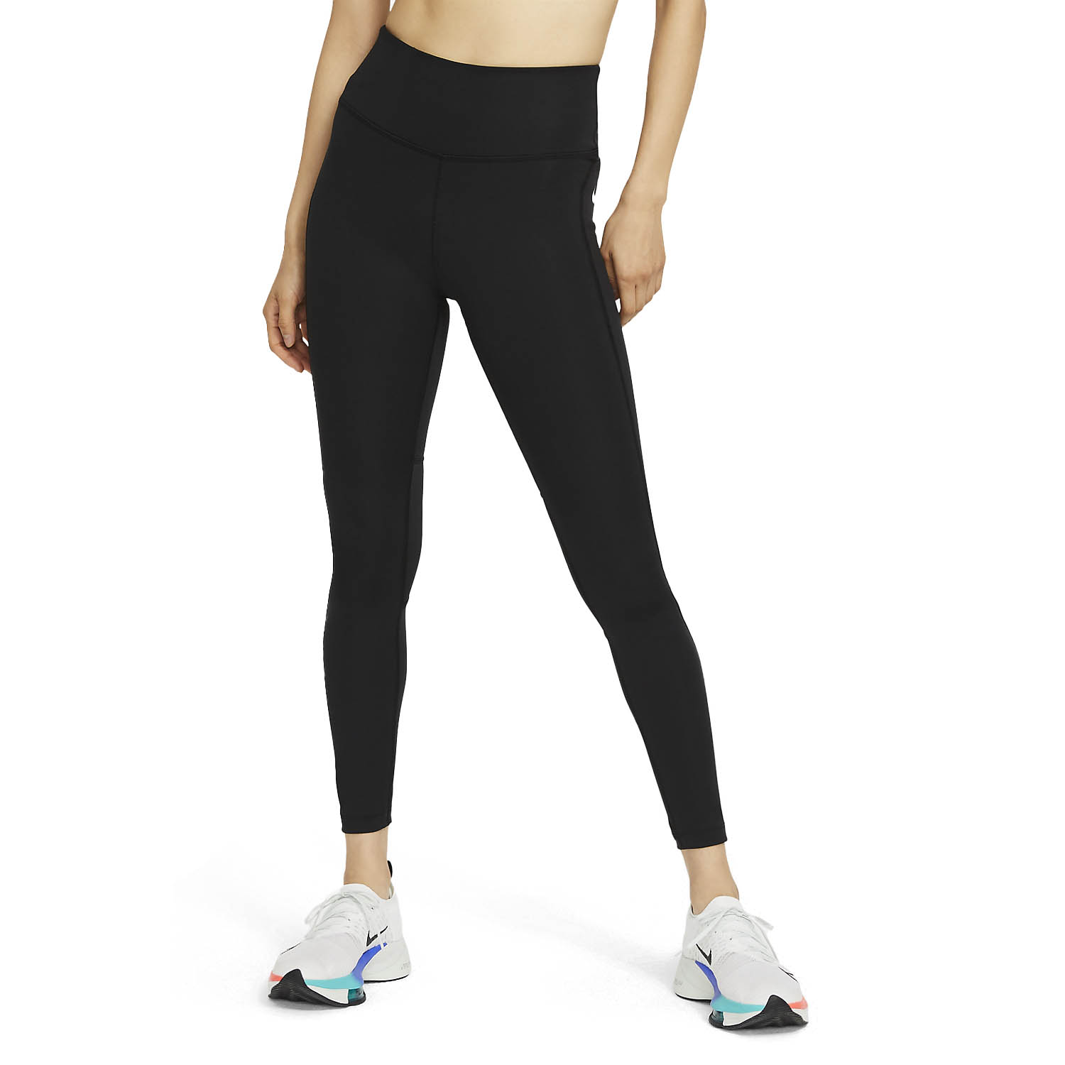 desvanecerse . Consejos Nike Dri-FIT Fast Tights Running Mujer Black/Reflective Silver