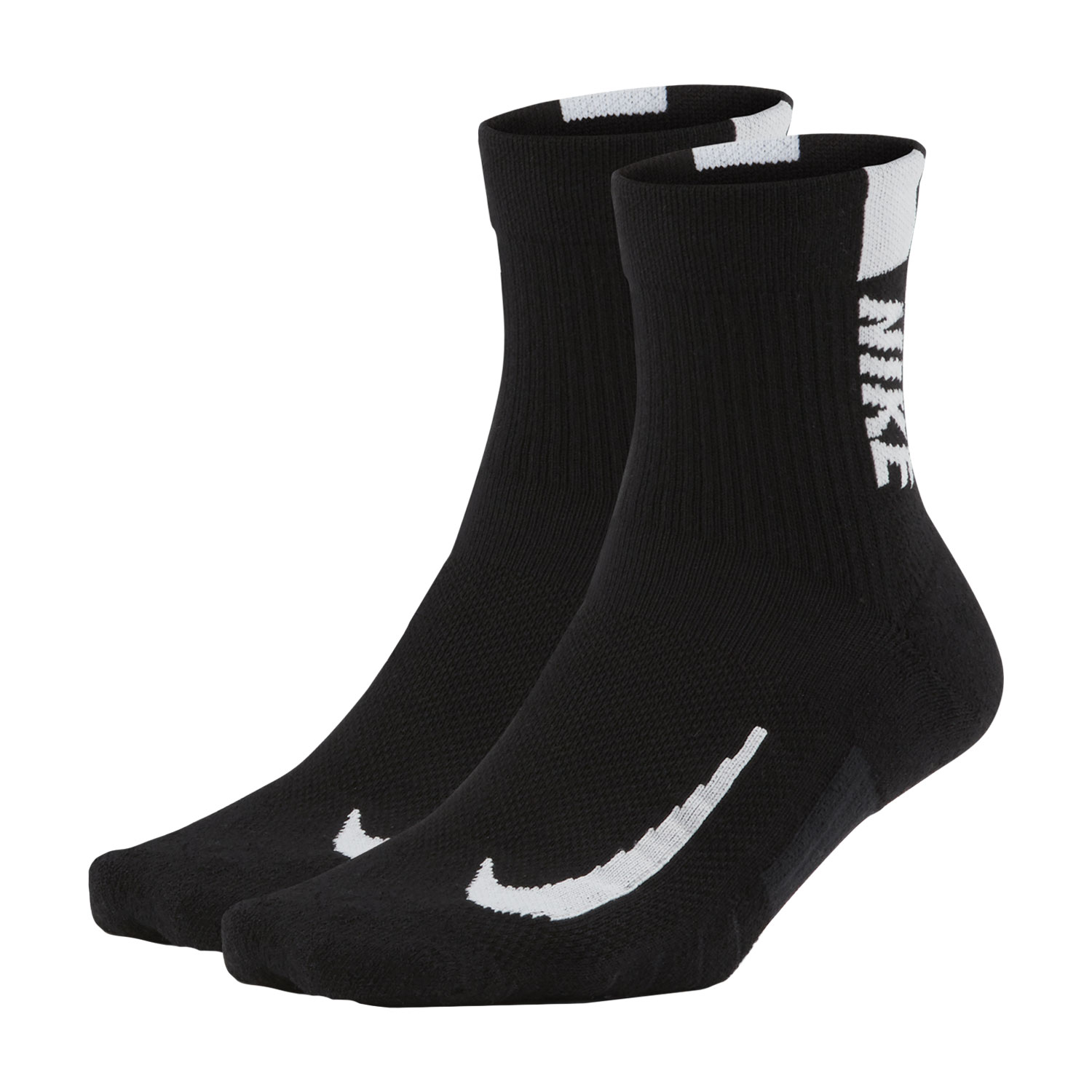 Nike Multiplier x 2 Running Socks - Black/White