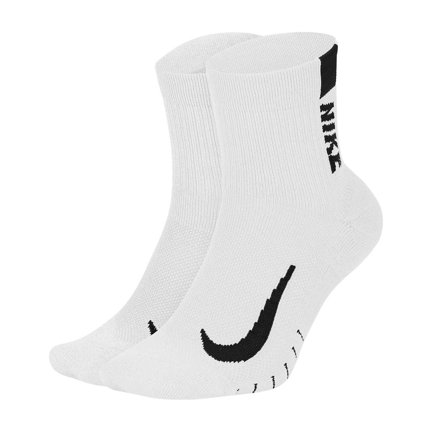Nike Multiplier x 2 Running Socks - White/Black