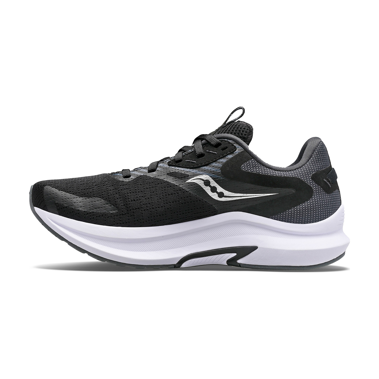 Saucony Axon 2 Men's Running Shoes - Black/White