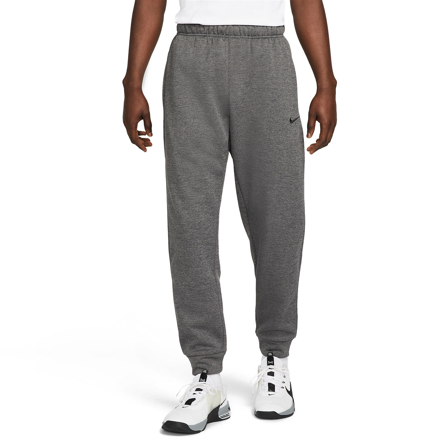 Nike Therma-FIT Logo Men's Training Pants - Charcoal Heathrer