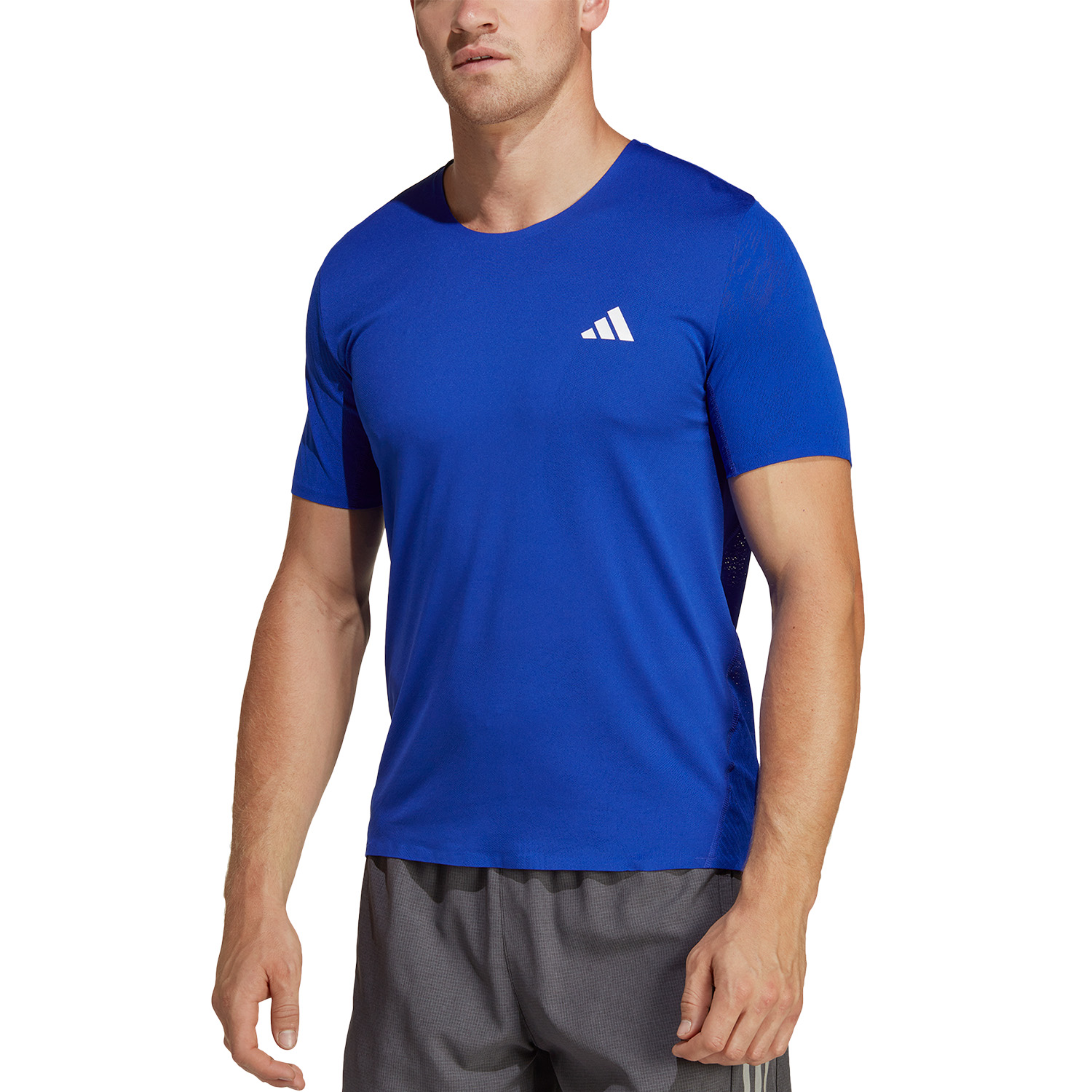 AEROREADY adizero Men\'s T-Shirt adidas Blue Lucid Running -