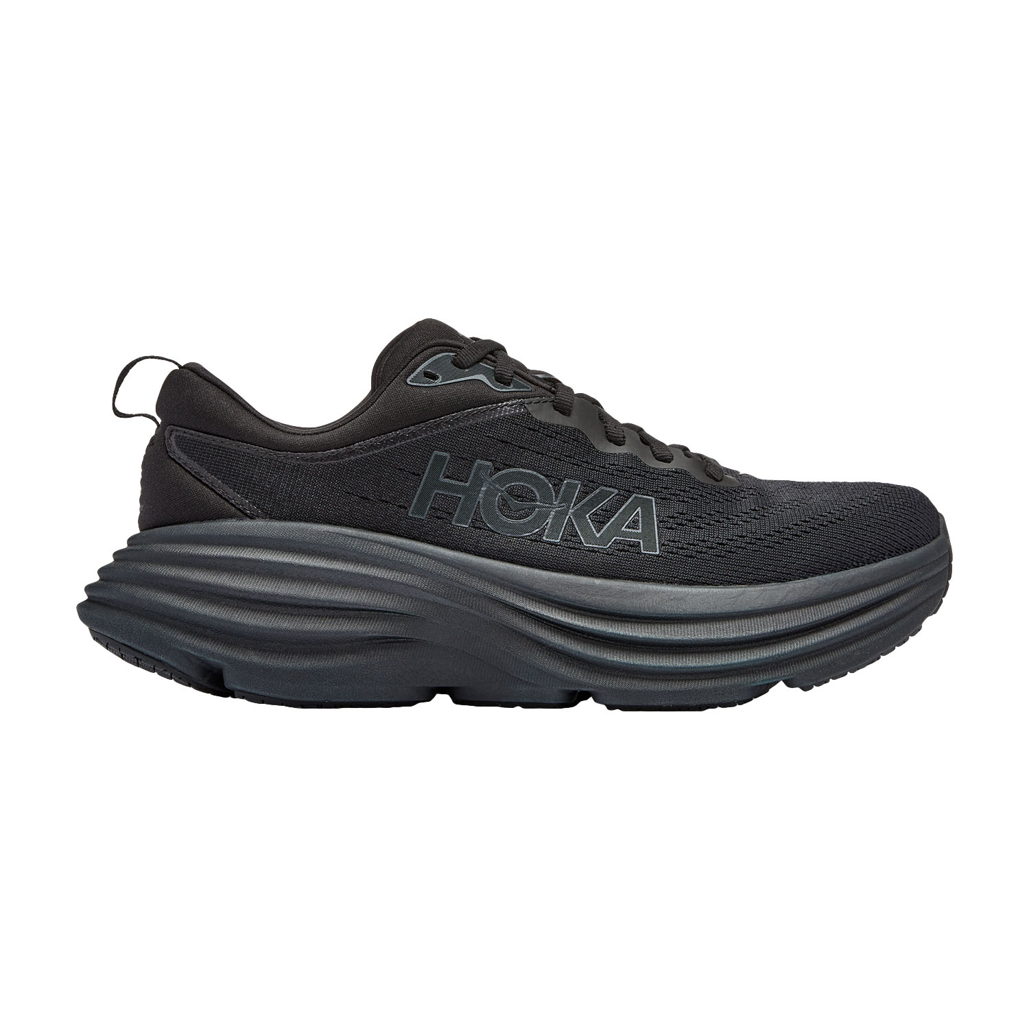 Hoka Bondi 8 Women's Running Shoes - Black