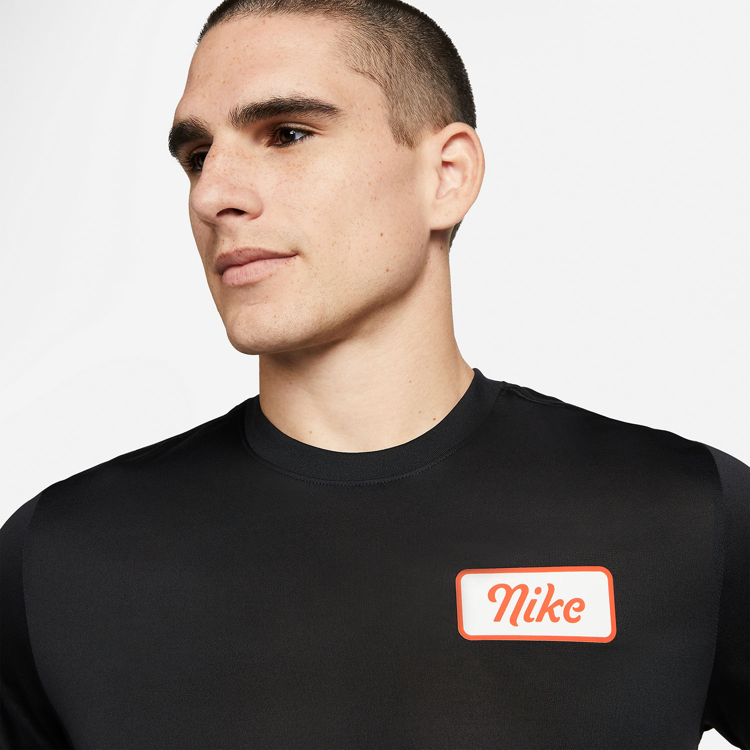 Nike Body Shop Logo Men's Training T-Shirt - Black