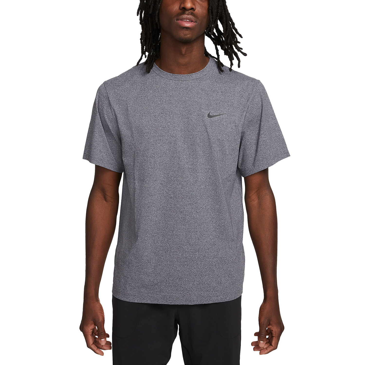 Nike Dri-FIT Hyverse Men's Training T-Shirt - Obsidian/Heater