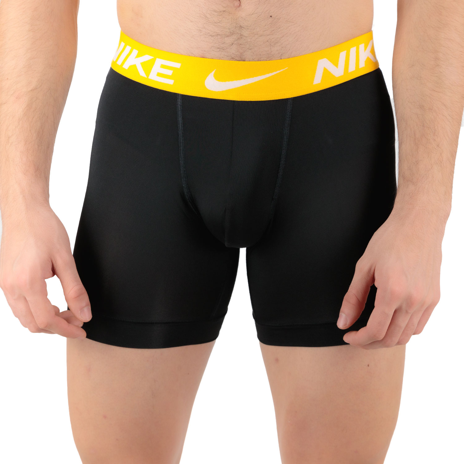 patrouille wasmiddel Bewusteloos Nike Dri-FIT Performance x 3 Men's Underwear Long Boxers Black