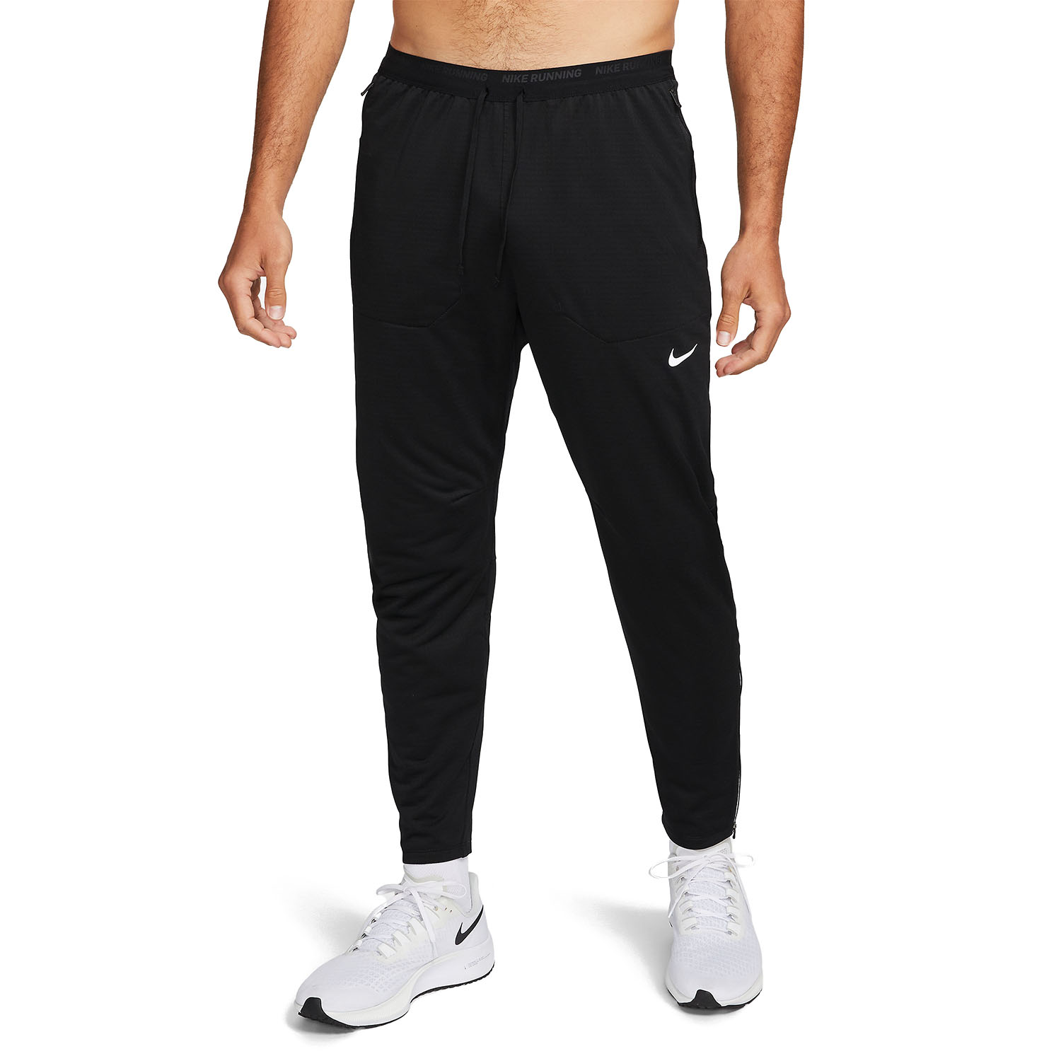 Nike Men's Phenom Elite Running Tights (Smoke Grey, Medium