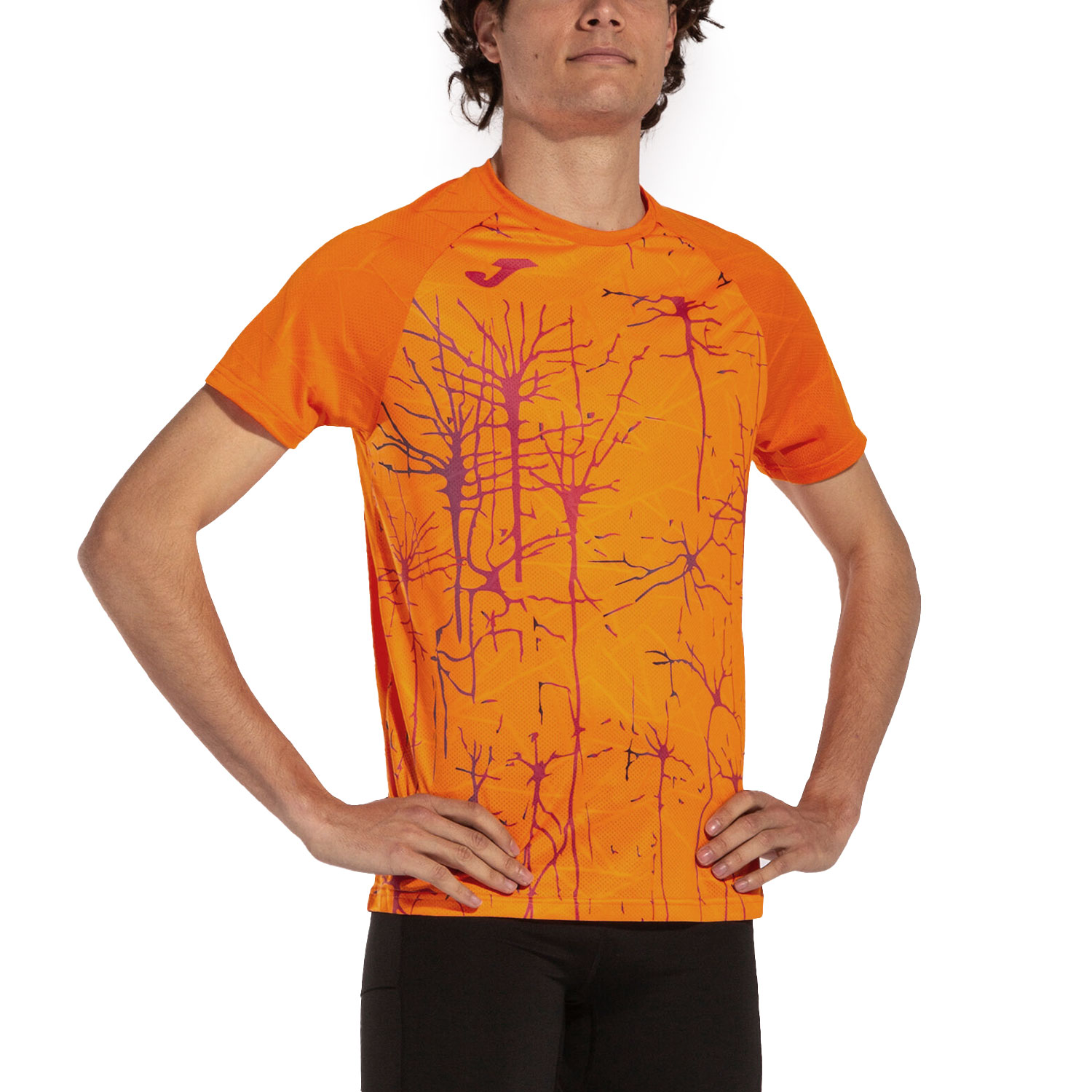 Camiseta CrossFit SpeedWick F.E.F. Camiseta Graphic Orange/Bright Lava  Hombre