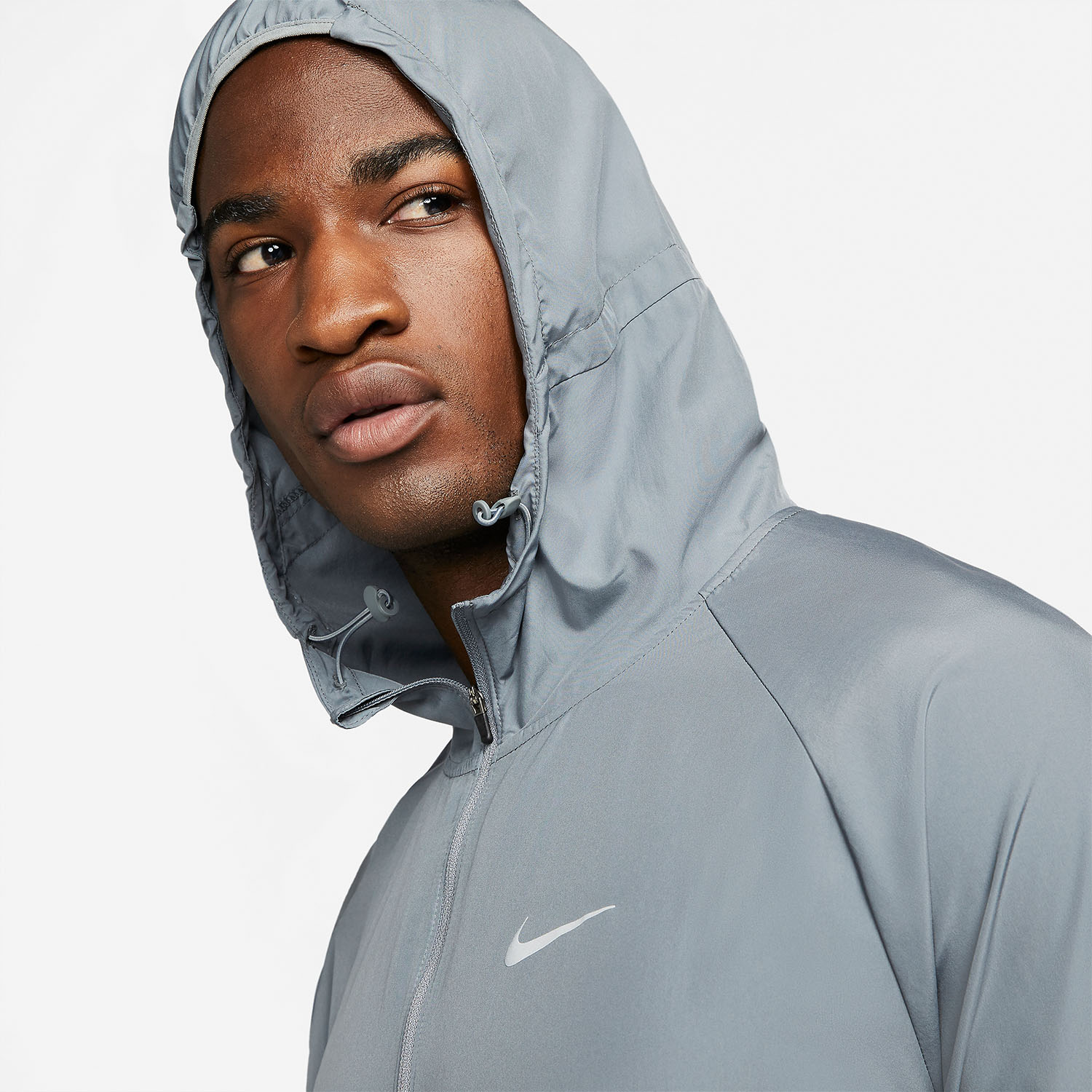 Nike Repel Miler Men's Running Jacket - Smoke Grey