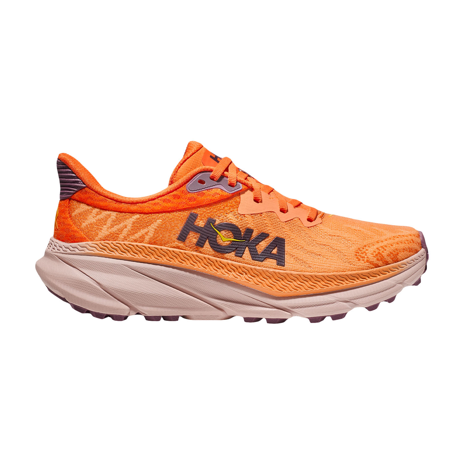 Hoka One One Challenger 7 Women's Trail Shoes - Ceramic/Orange