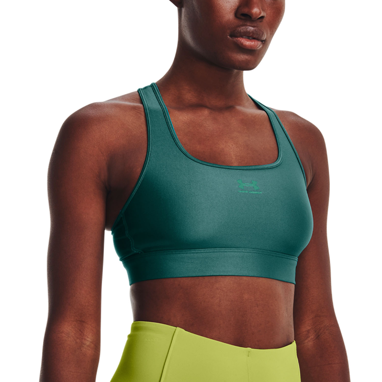 dark green sports bra