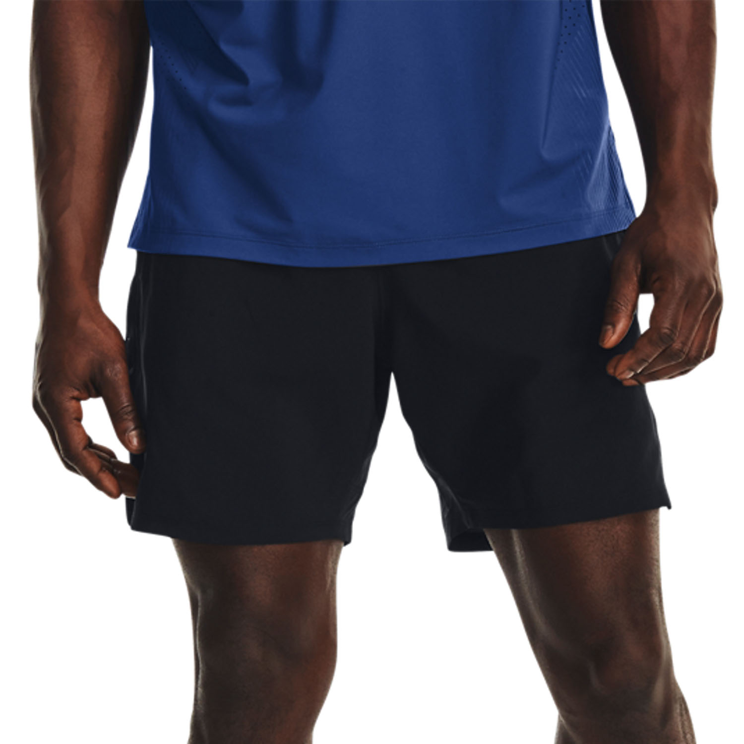 Under Armour Launch Elite 2 in 1 7in Mens Running Shorts - Black