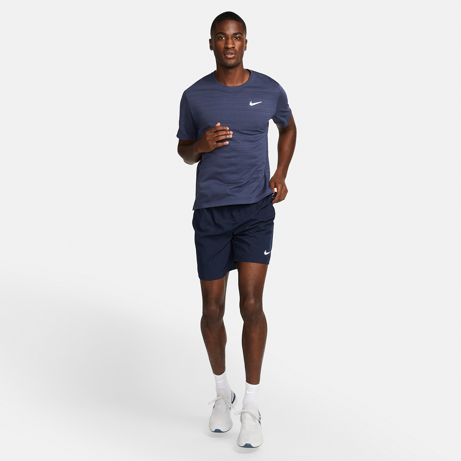 Nike Challenger 7in Men's Running Shorts - Obsidian/Black