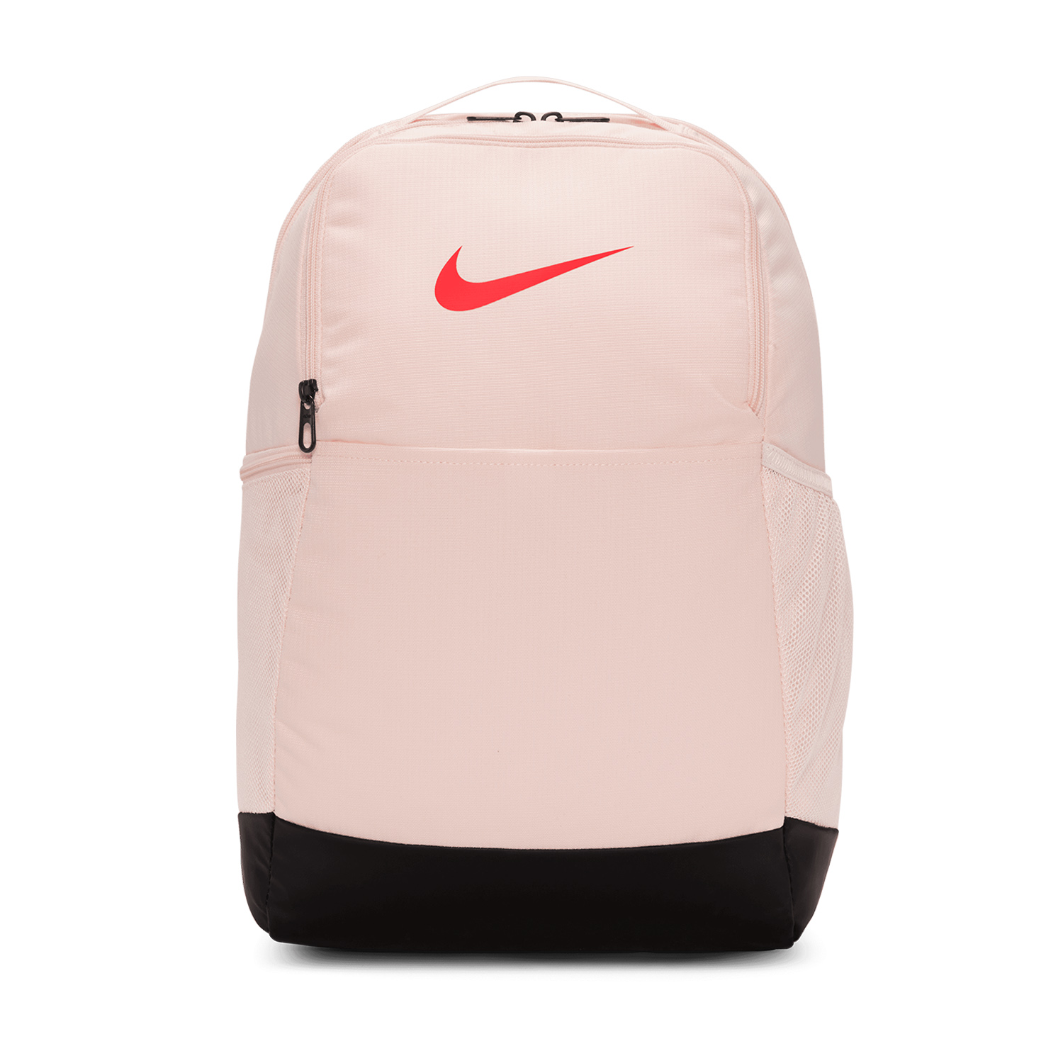 Nike Brasilia 9.5 Medium Backpack - Guava Ice/Black/Bright Crimson