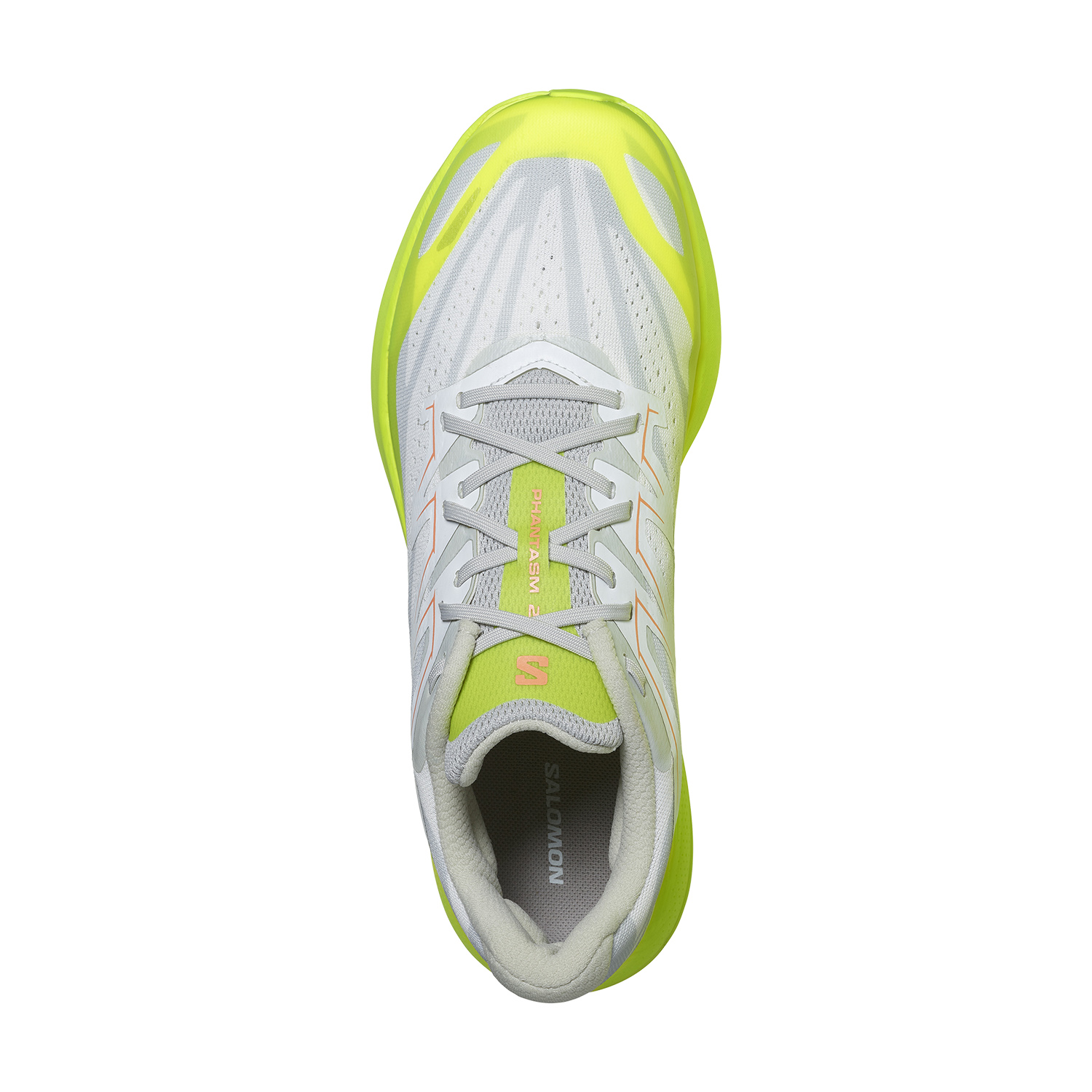 Salomon Phantasm 2 Men's Running Shoes - White/Safety Yellow
