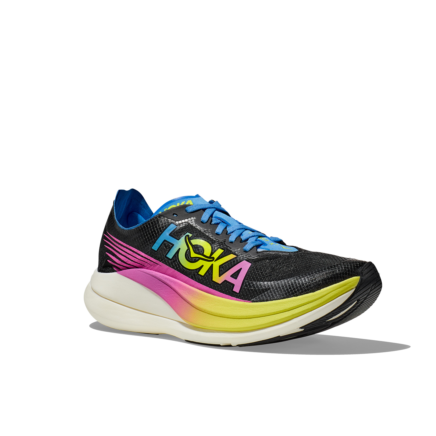 Hoka Rocket X 2 Running Shoes - Black/Multi