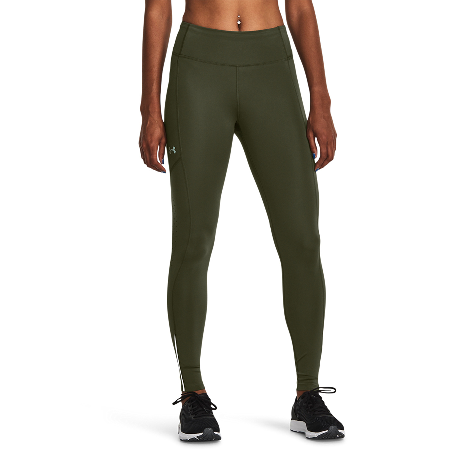 Under Armour Fly Fast 3.0 Tights Running Mujer - Marine Od Green