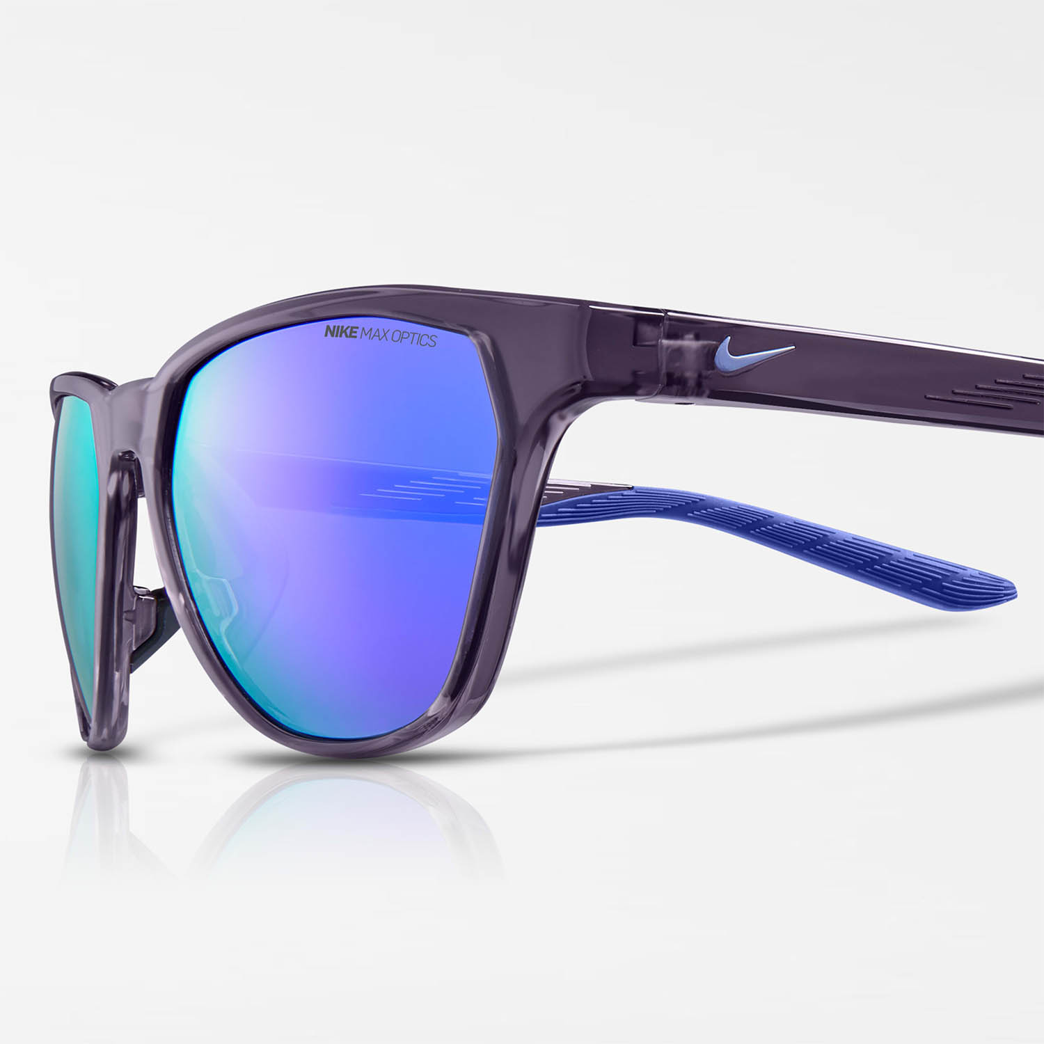 Nike Maverick Rise Sports Sunglasses - Canon Purple/Grey/Violet