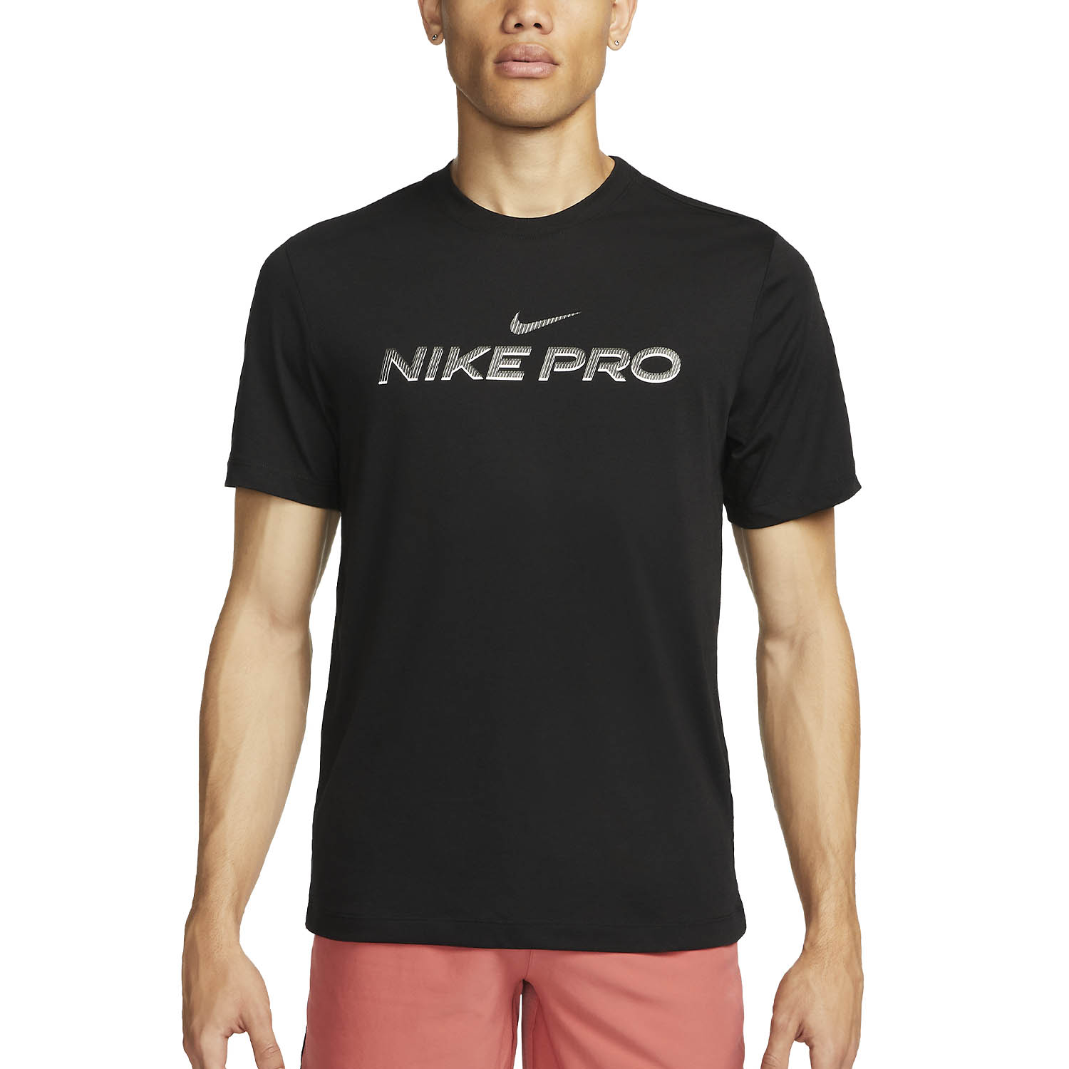 Camiseta Deportiva Cuello Redondo Para Mujer Nike Pro