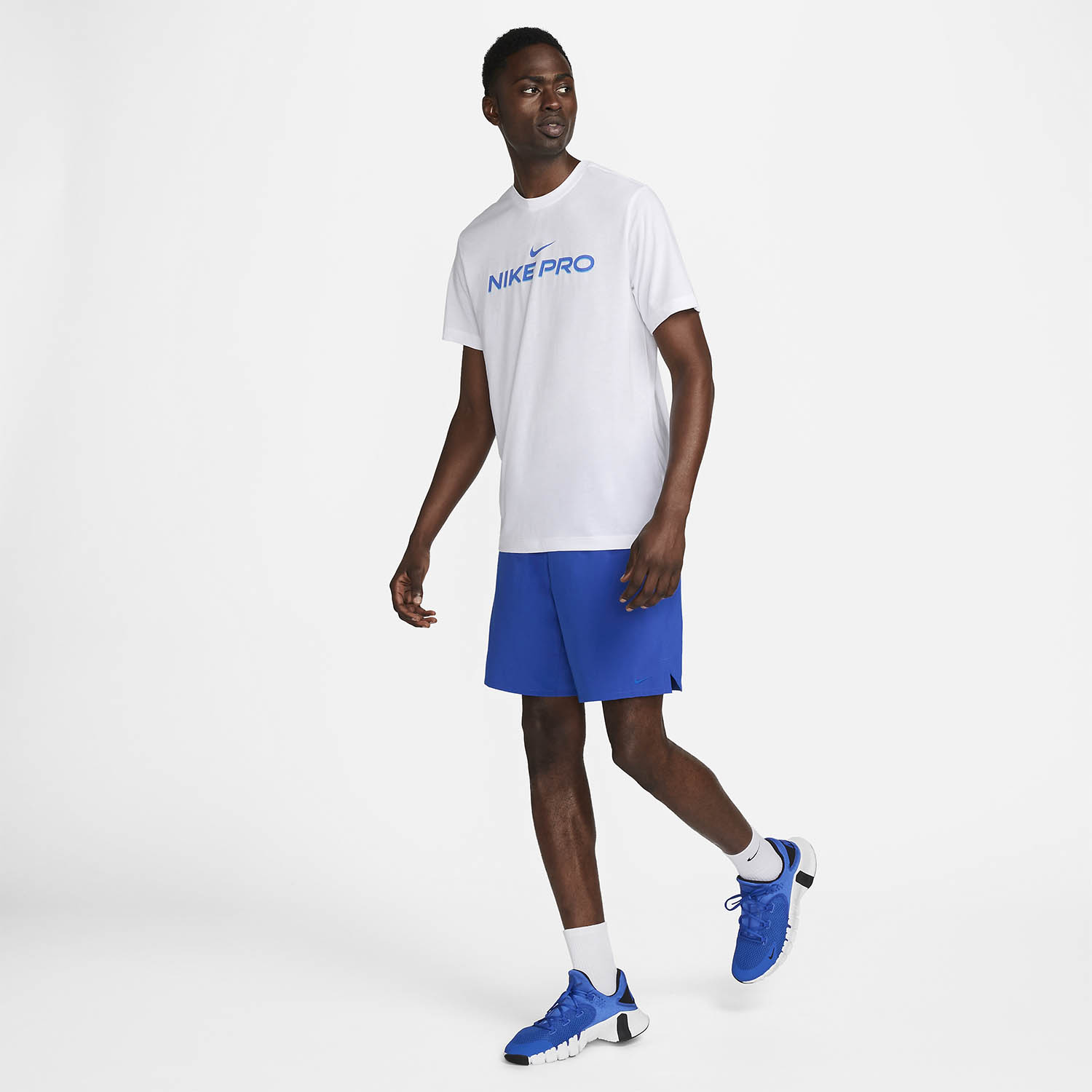 Nike Pro Fitness Camiseta Entrenamiento Hombre Light Smoke