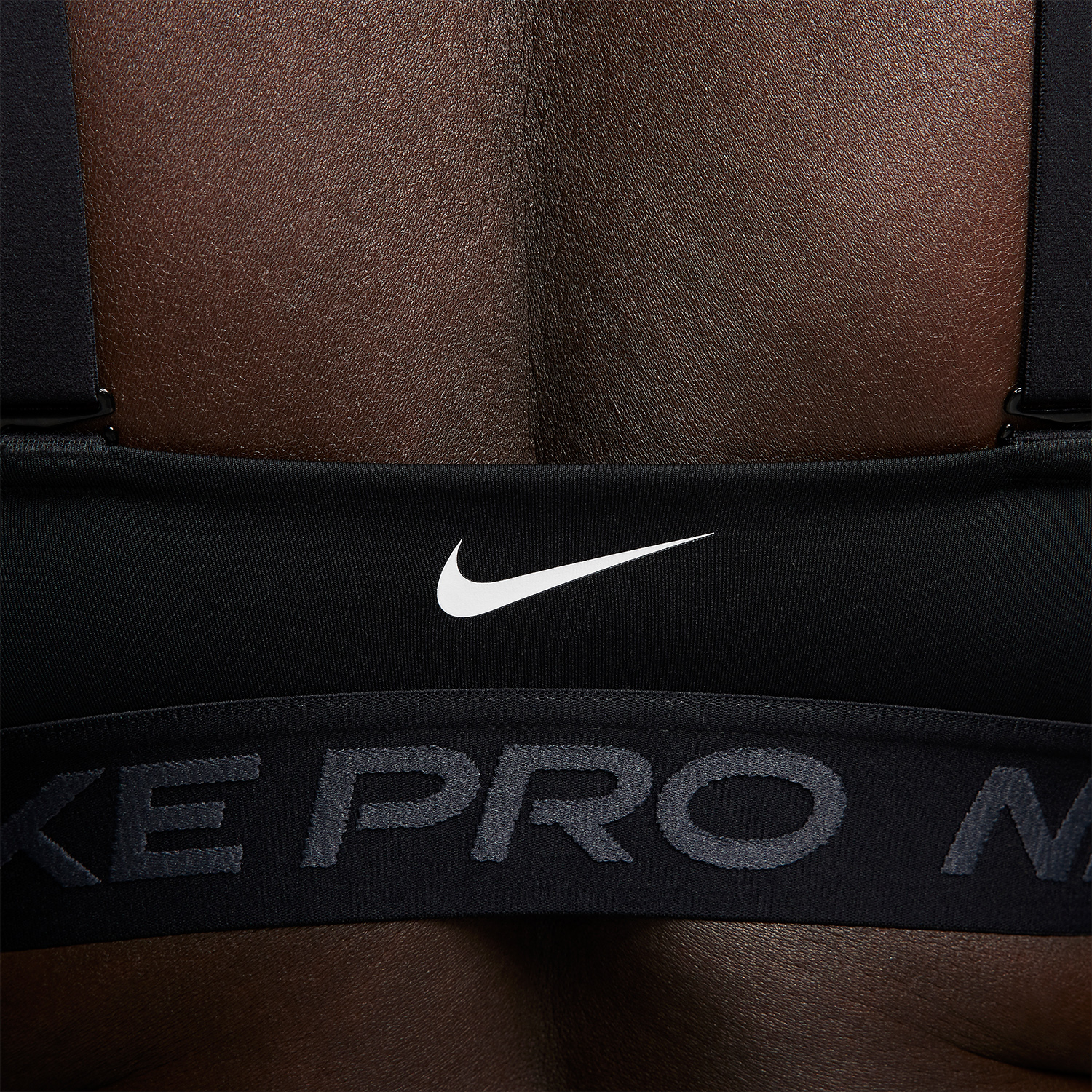 Brassière femme Nike Pro Indy Plunge - Black/Anthracite/(White)