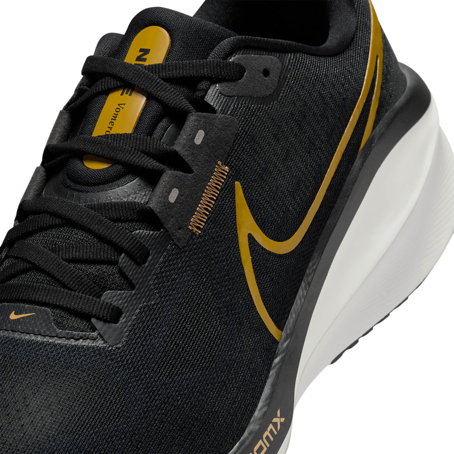 Nike Vomero 17 Men's Running Shoes - Black/Bronzine/Amber Brown