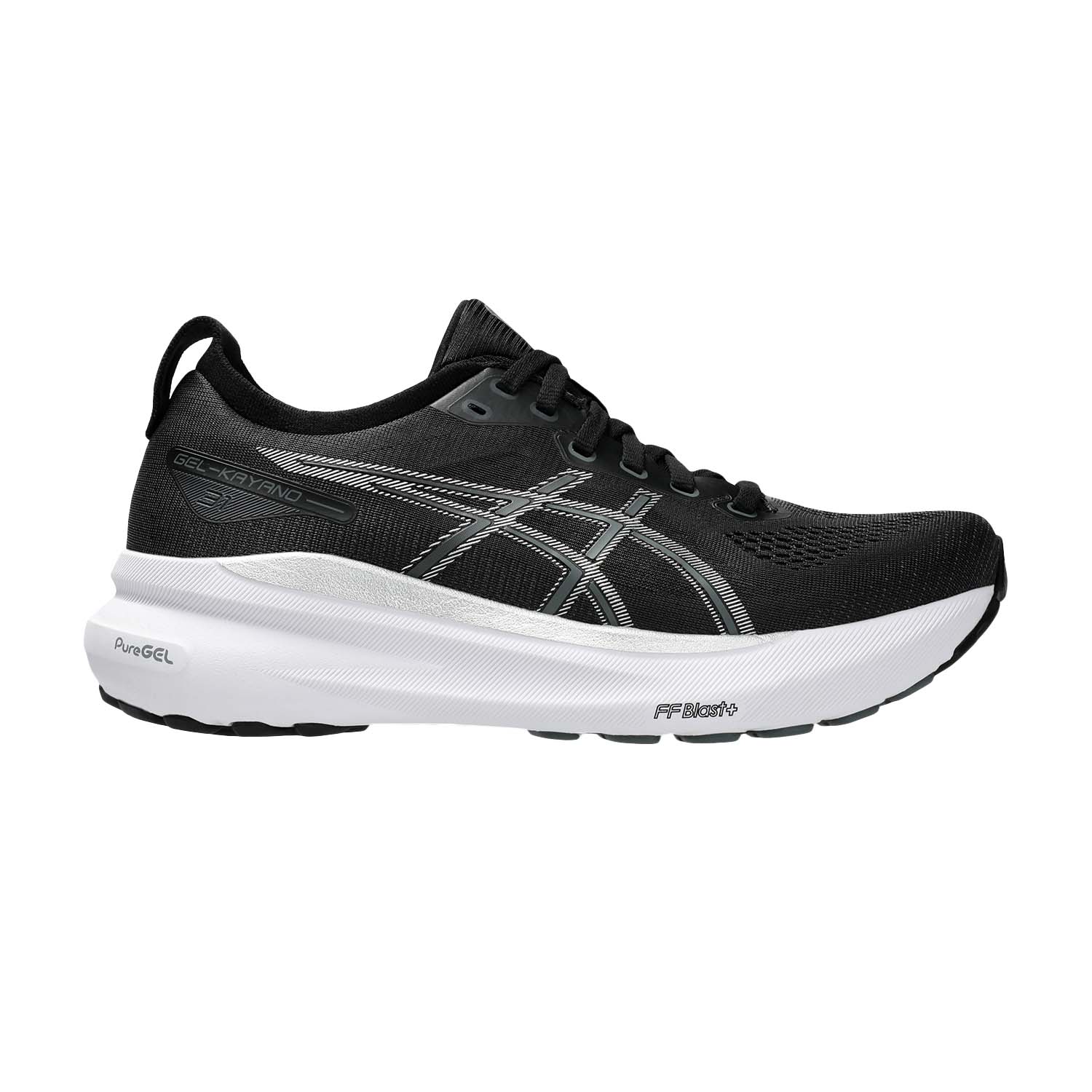 Asics Gel Kayano 31 Scarpe da Running Donna Black Pure Silver