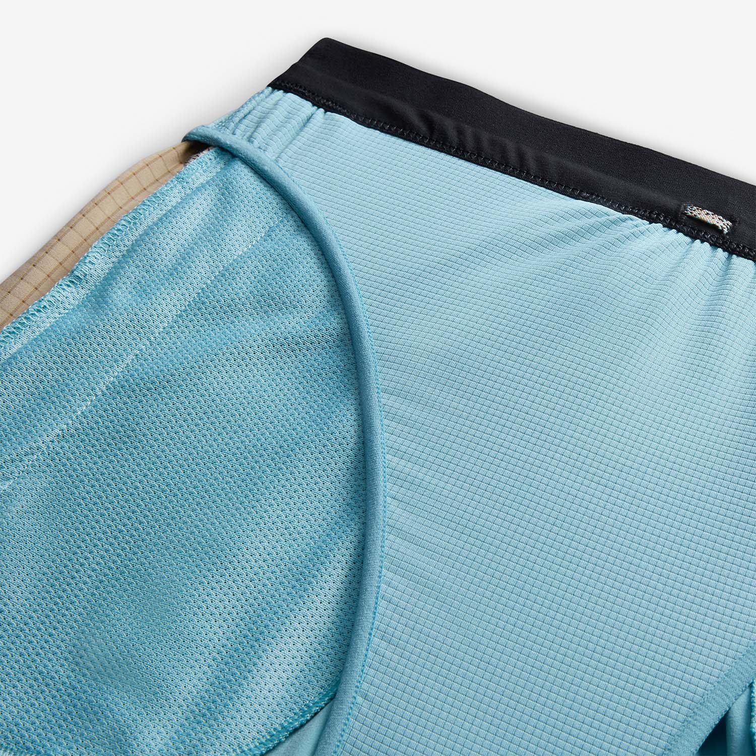 Nike Dri-FIT Second Sunrise 7in Shorts - Denim Turquoise/Khaki/Black