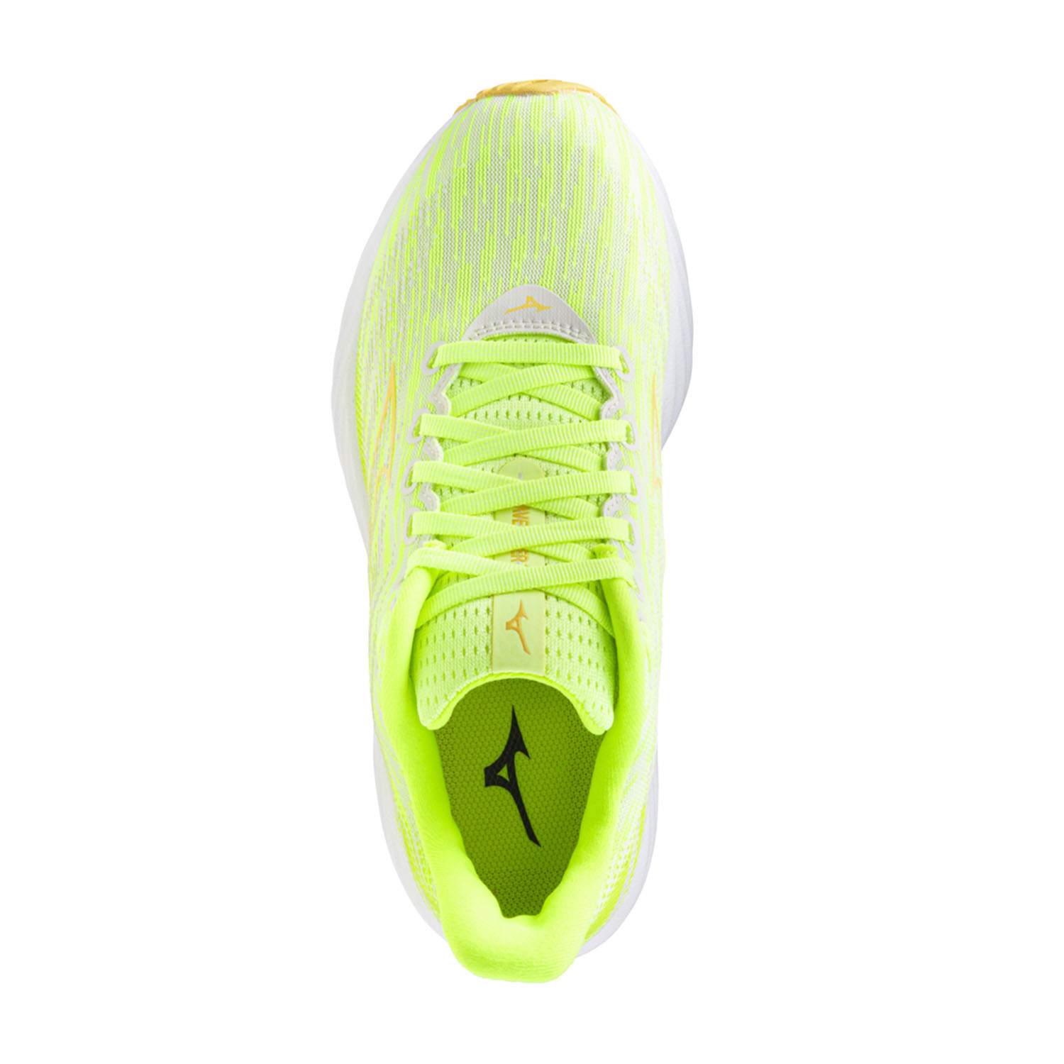 Mizuno wave rider 17 lime hotsell