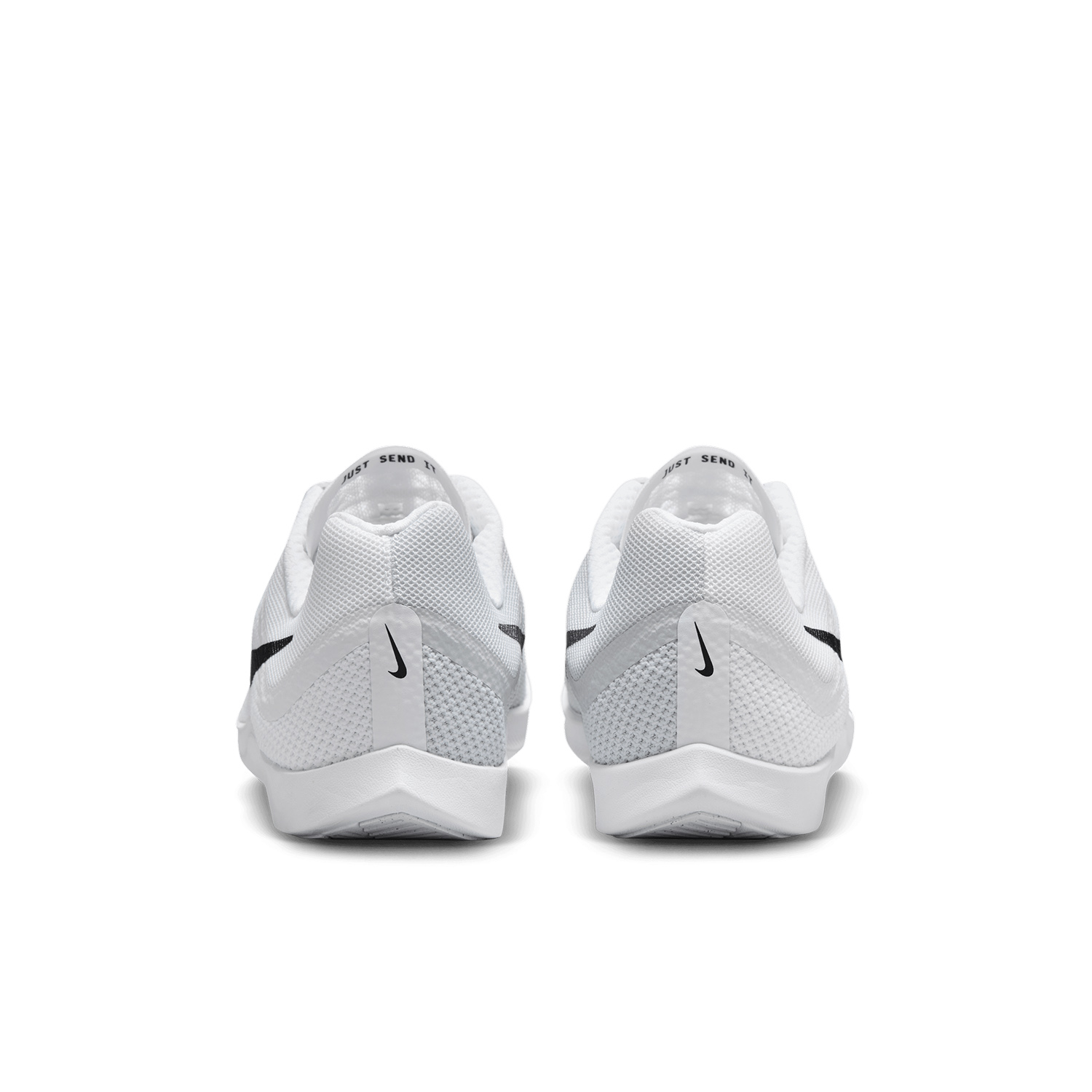 Nike Zoom Rival Distance - White/Black/Metllic Silver