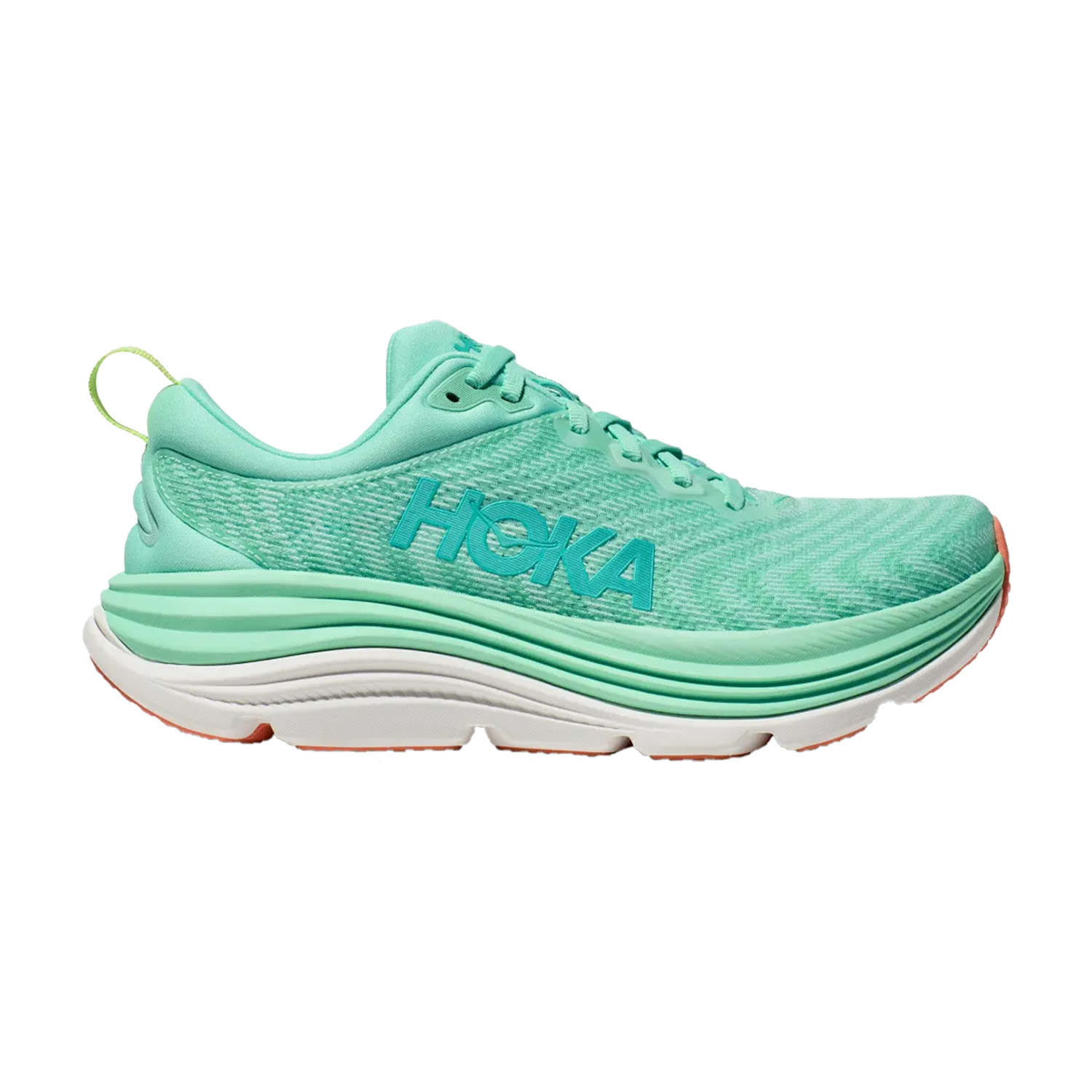 Hoka Gaviota 5 - Seafoam/Electric Aqua