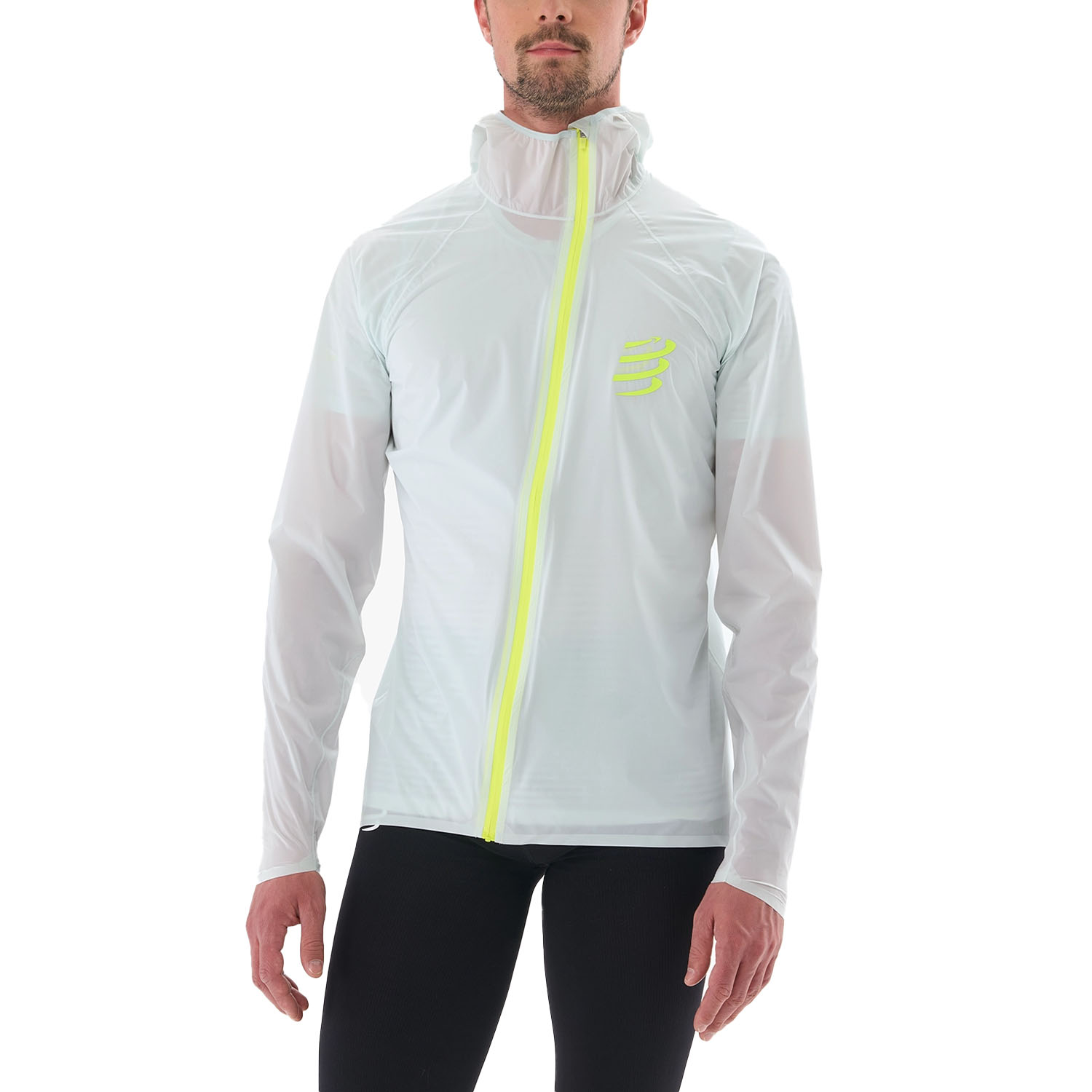 Compressport Hurricane 10k/10k Jacket - Ice Flow