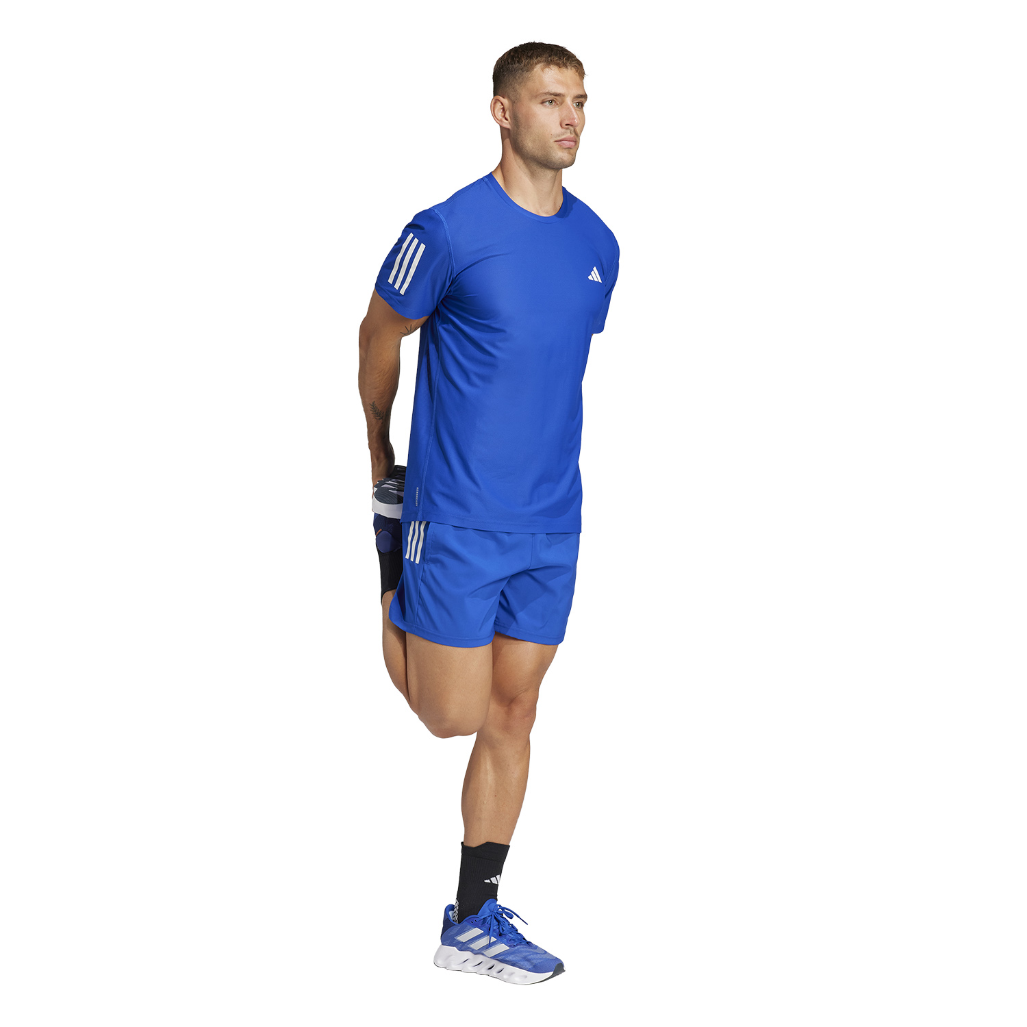 adidas OTR Logo 5in Shorts - Team Royal Blue