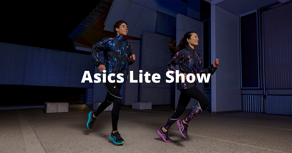 Asics Lite-Show Collection The pleasure of night racing