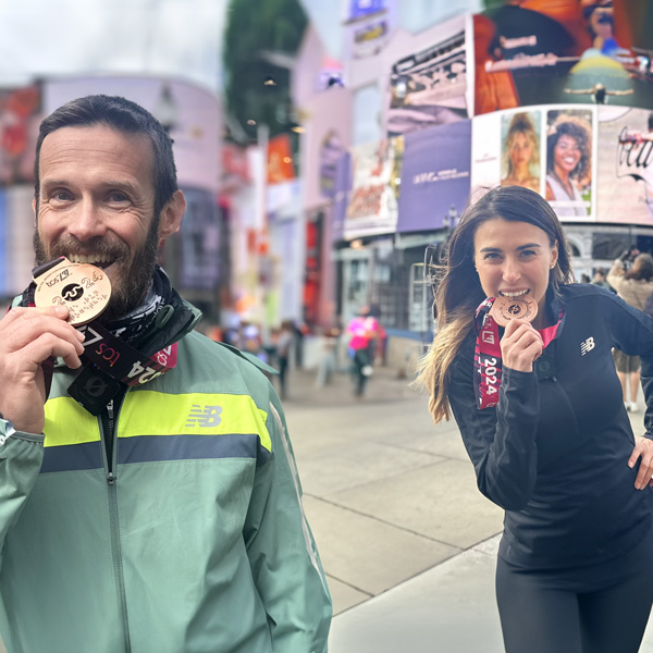 London Marathon with Eleonora and Giorgio: An Exciting Tale