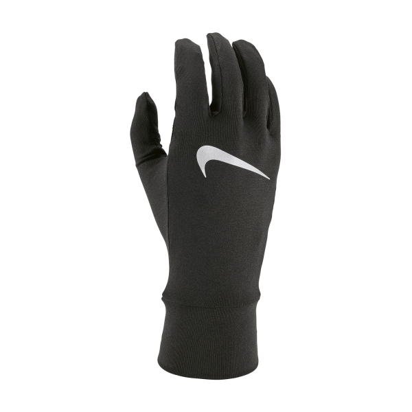 Running gloves Nike Nike DriFIT Fleece Gloves  Black/Silver  Black/Silver 