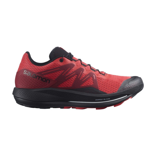 Men's Trail Running Shoes Salomon Salomon Pulsar Trail  Poppy Red/Biking Red/Black  Poppy Red/Biking Red/Black 