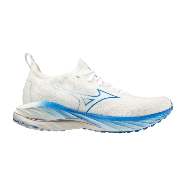 Women's Neutral Running Shoes Mizuno Mizuno Wave Neo Wind  Undyed White/Peace Blue  Undyed White/Peace Blue 