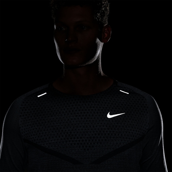Nike TechKnit Ultra Logo Men's Running Shirt - Black