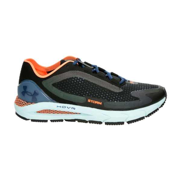 Women's Neutral Running Shoes Under Armour Under Armour HOVR Sonic 5 STORM  Black/Petrol Blue/Panic Orange  Black/Petrol Blue/Panic Orange 